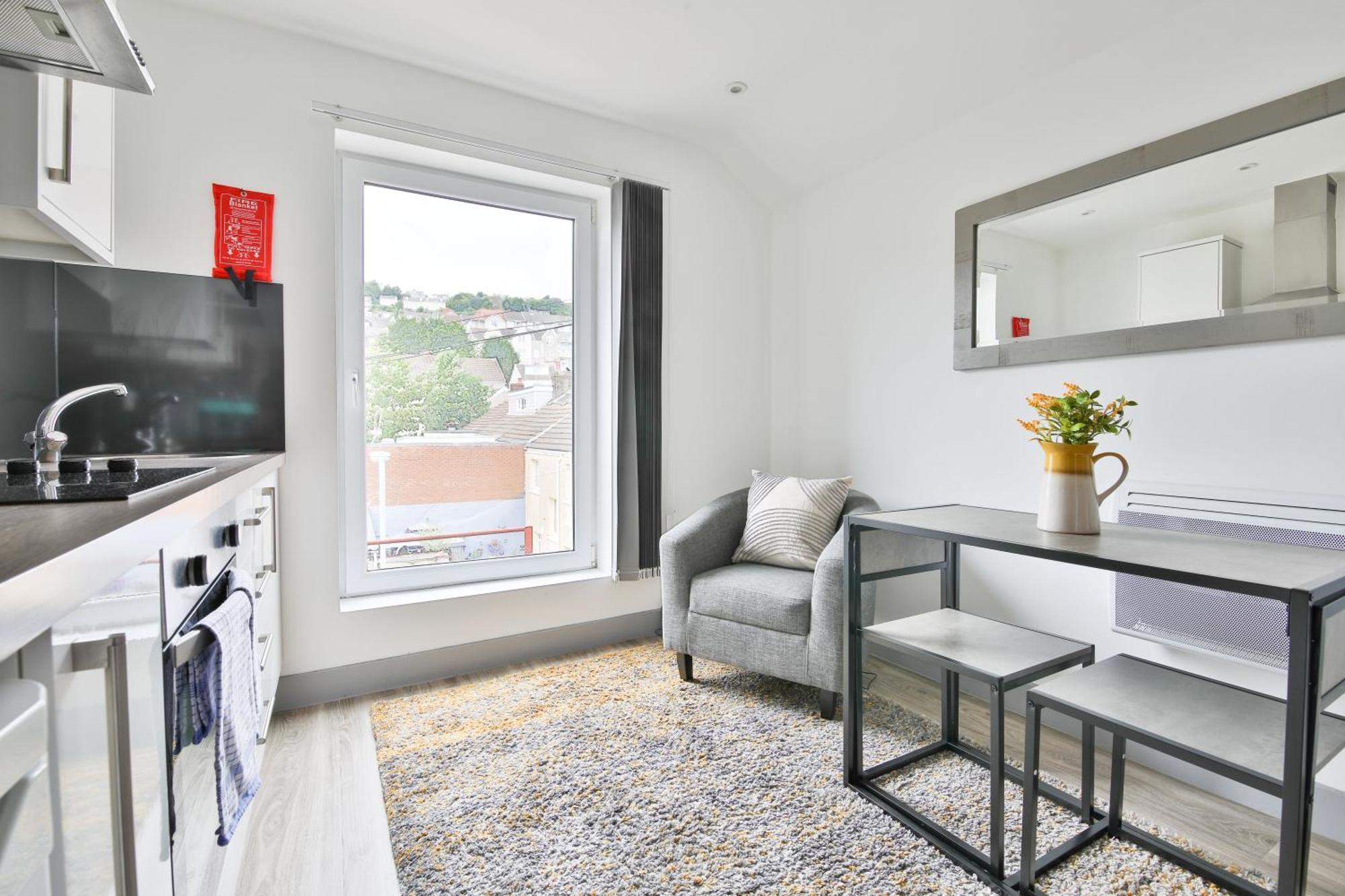Charming Studio In Central Swansea Eksteriør billede